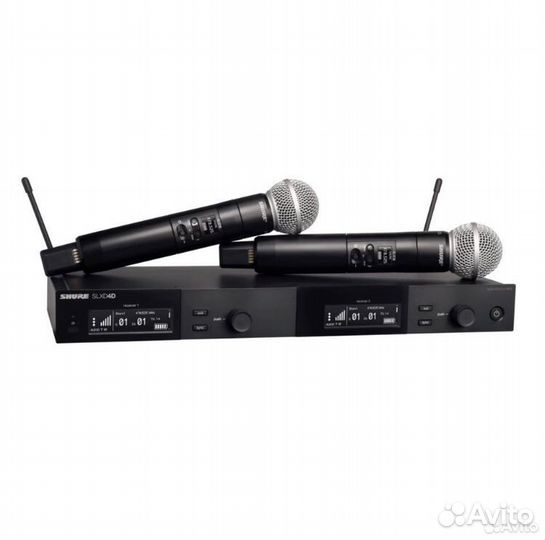 Двухканальный ресивер shure slxd24D/SM58 H56