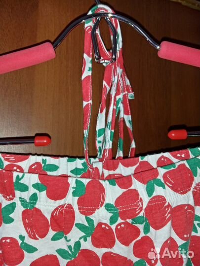 Комбинизон женский летний без плечиков, новый