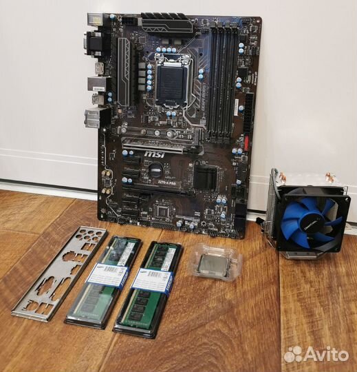 Мощные игровые комплекты (мать+проц+память) №1