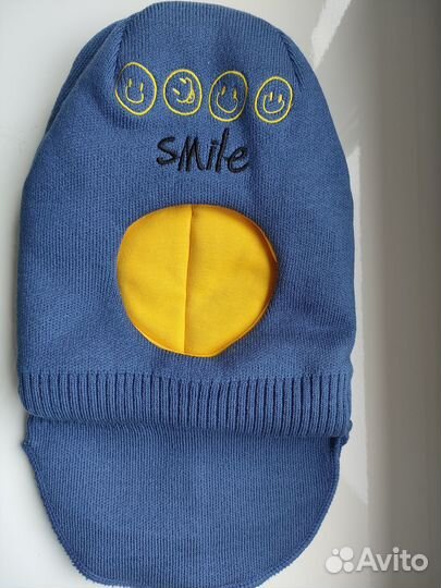 Шапка шлем (балаклава) для мальчика