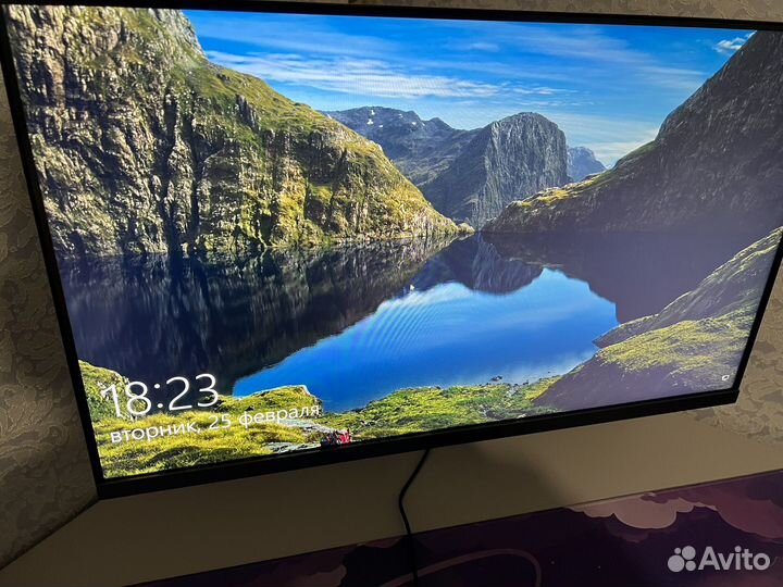 Игровой пк с монитором и клавиатурой + мышь