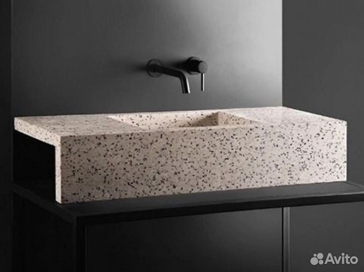 Раковина из терраццо по вашим размерам