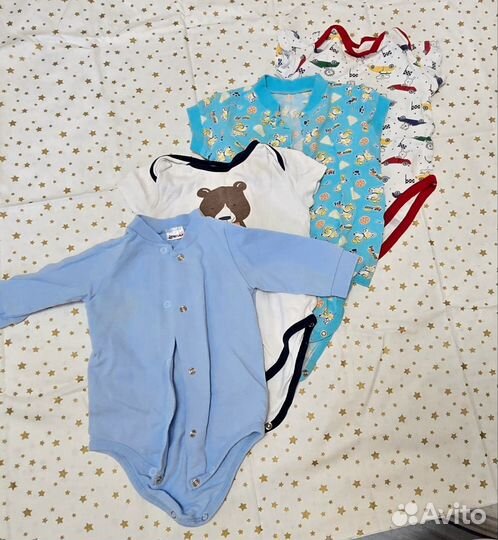 Вещи для мальчика 62 /68 пакетом