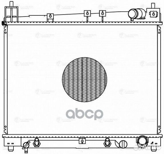Радиатор охл. LRC1907 luzar