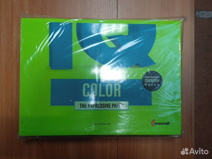 Цветная офисная бумага A-4, А-3, зеленый(неон)