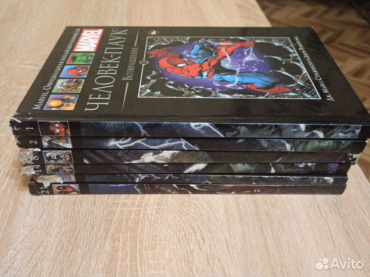 Комиксы marvel hachette 1,2,8,14,17,21