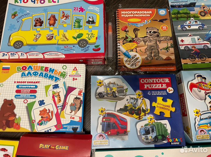 Развивающие игры, пазлы, новое