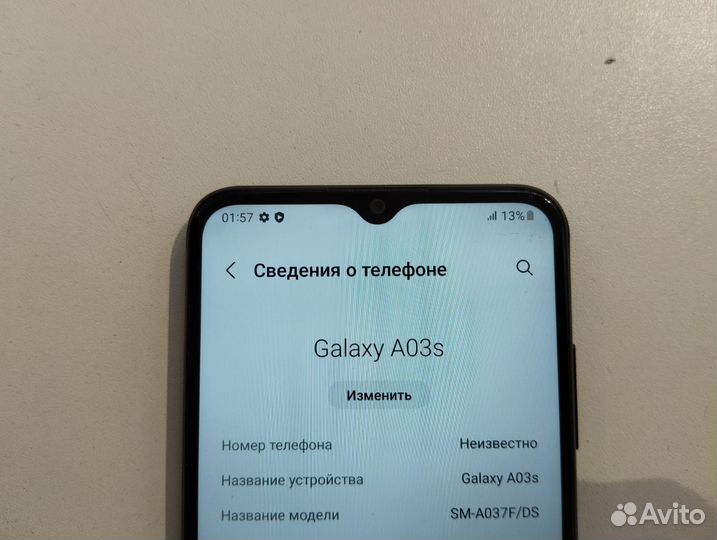 Телефон, Samsung Galaxy A03s 32 гб