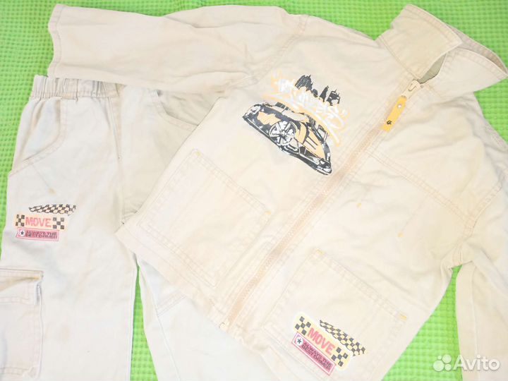 Костюм гонщика на 3-4 года