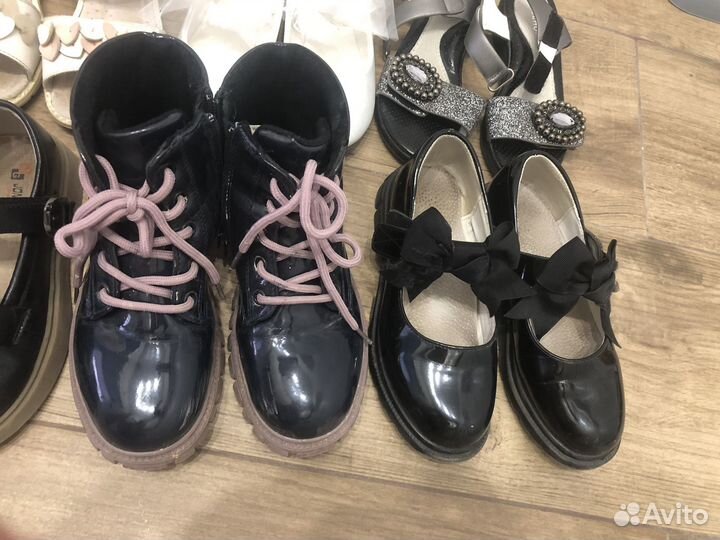 Детская обувь для девочек пакетом 29 30 31 32