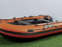 Лодка пвх riverboats rb 430 киль алюминиевый пол