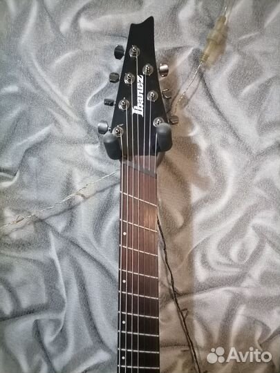 7 струнная электрогитара ibanez rgms7-BK