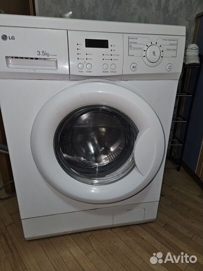 Стиральная машина бу lg 3.5 кг