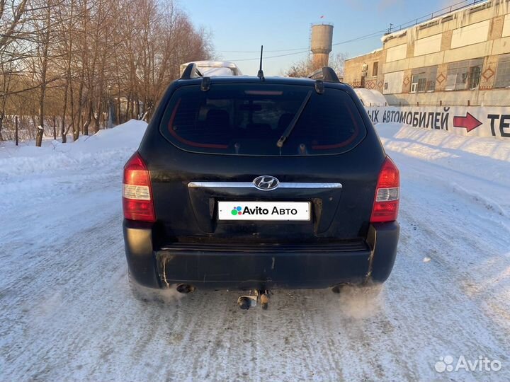 Hyundai Tucson 2.7 AT, 2005, 350 000 км