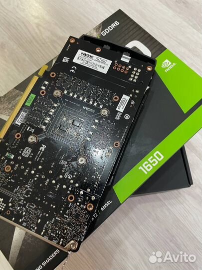 Видеокарта Inno3D GTX 1650 gddr6 на гарантии