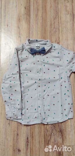 Рубашка для мальчика 104-110 новая