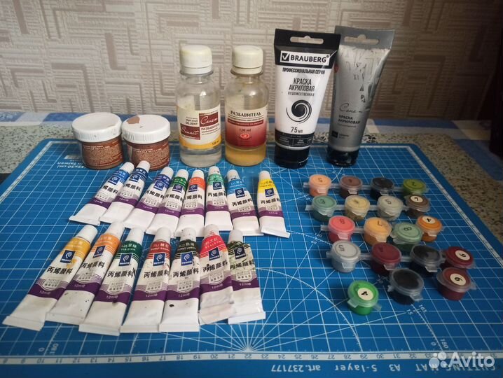 Краски акриловые