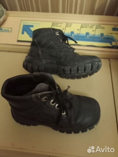 Ботинки зимние натуральная кожа