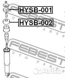 Втулка заднего амортизатора