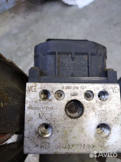 Блок ABS Peugeot 307 Citroen C4