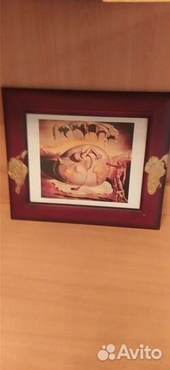 Картина со стеклом