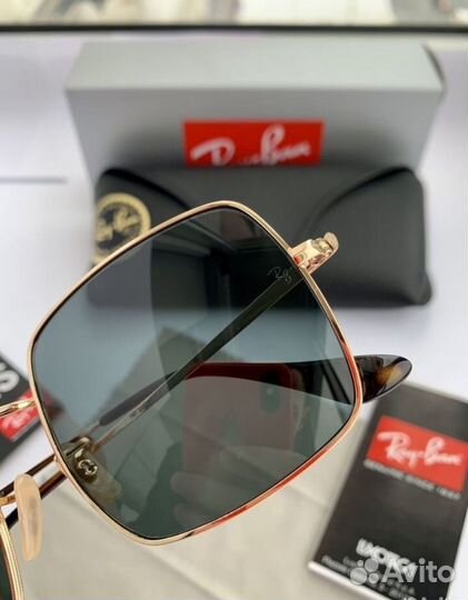 Очки ray ban square черные