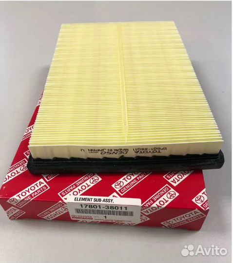 Воздушный фильтр toyota 1780138011