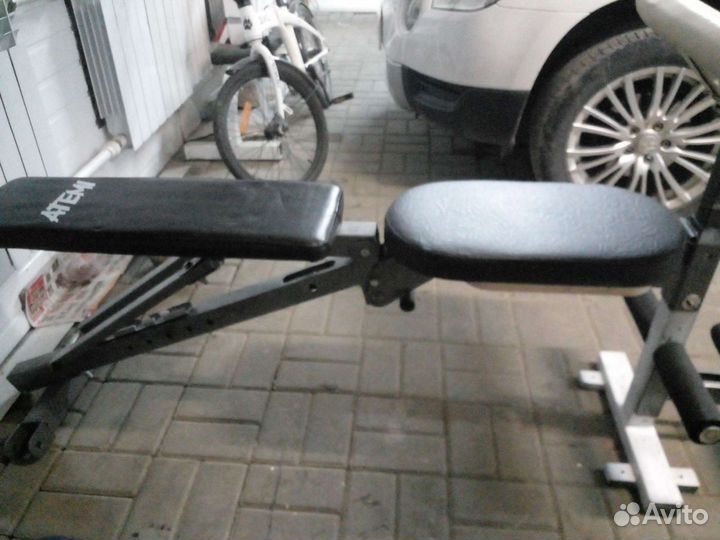 Раскладная скамья с партой скотта