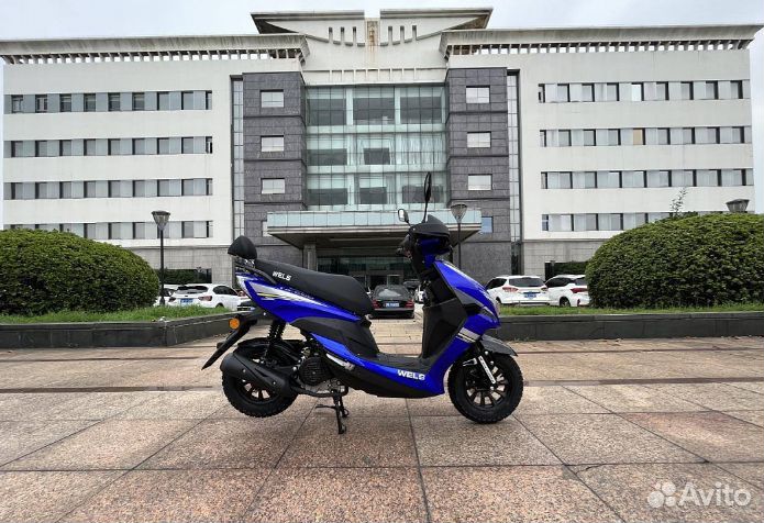 Скутер Wels XG 50(80)сс синий