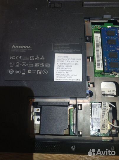 Lenovo b560 i3-370m/4gb/Geforce 310m 512gb