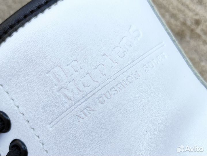 Ботинки зимние dr martens с натуральным мехом