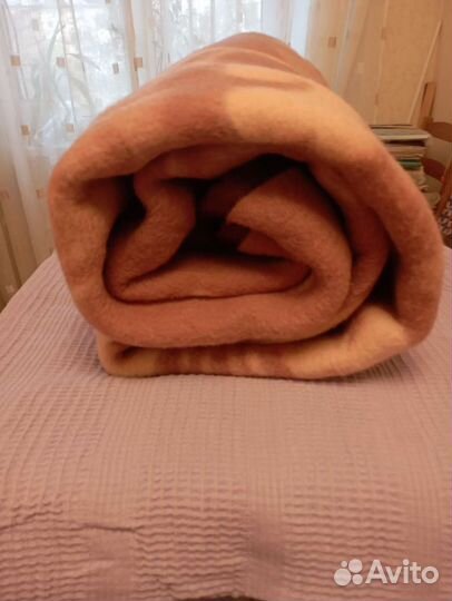 Одеяло шерстяное СССР новое