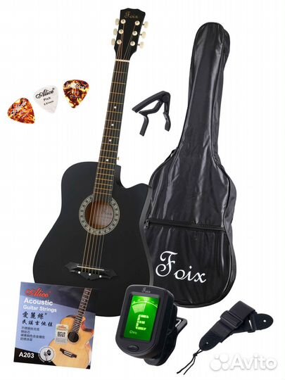 Акустическая гитара Foix + Аксессуары