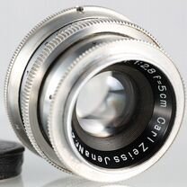 Объектив Carl Zeiss Jena Tessar 5cm f/ 2.8