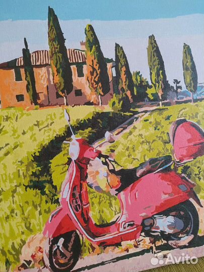 Картины по номерам готовая 40*50