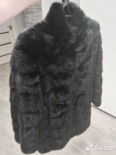 Шуба норковая 42 44 бу
