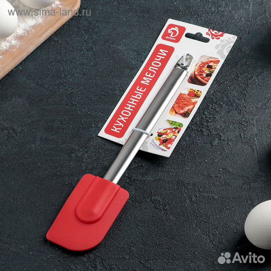 Лопатка Доляна «Редмонд», 26,5 см, цвет красный