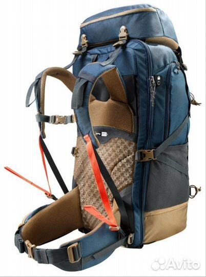 Рюкзак треккинговый 70 л синий