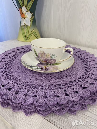 Салфетки вязаные крючком