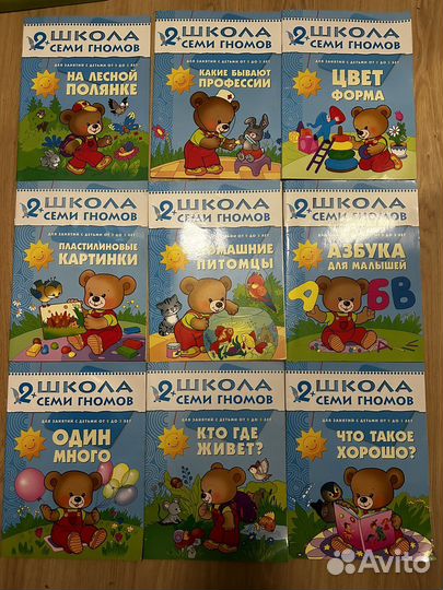 Школа семи гномов 2-3 года