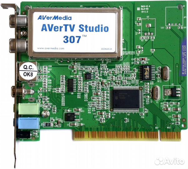 Аналоговый TV, FM тюнер avertv Studio Model 307