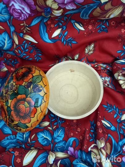 Шкатулка деревянная СССР