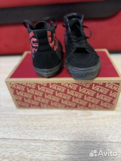 Кеды vans высокие, оригинальные, 38,5 размер