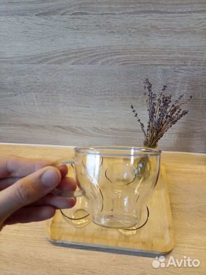 Чайный кофейный набор чашек