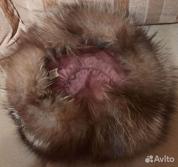 Шапка из чернобурки