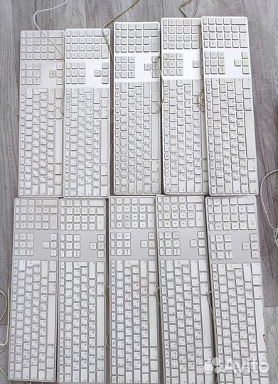 Клавиатуры Apple USB Wired Keyboard A1243 лот 10шт