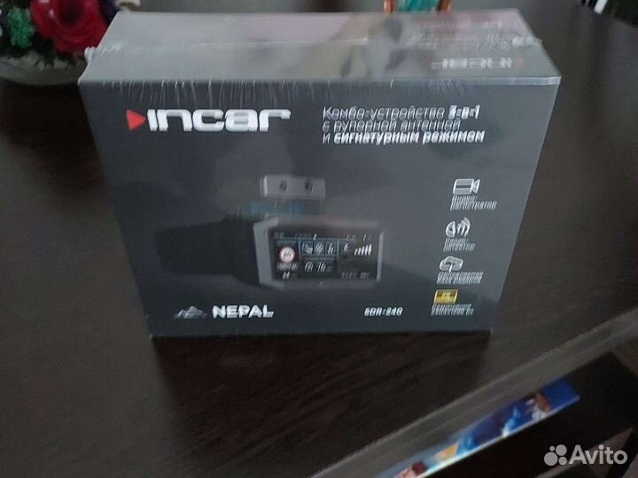 Видеорегистратор с радар детектором incar