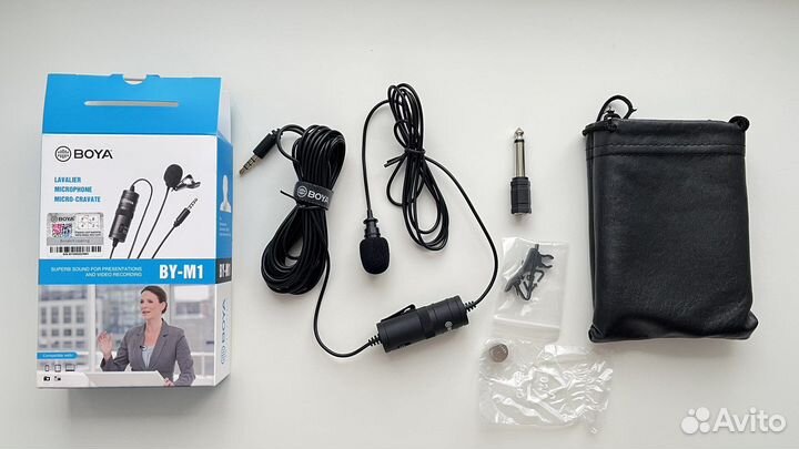 Петличный микрофон Boya BY-M1