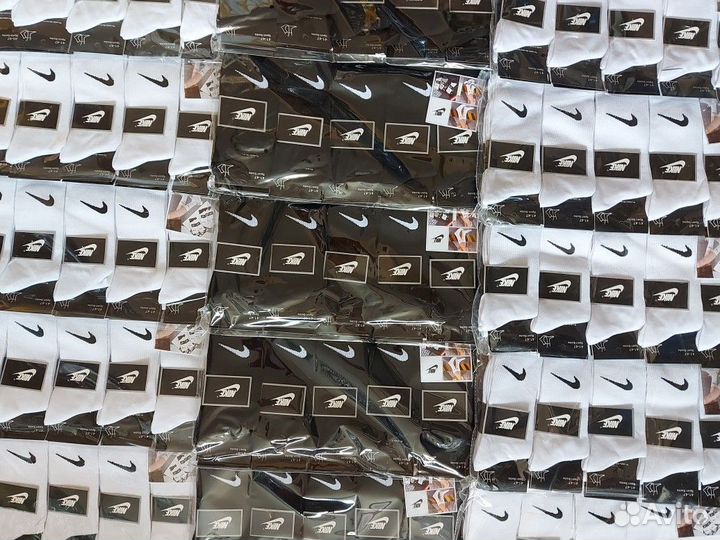 Носки высокие Nike хлопок