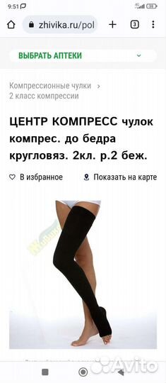 Компрессионные чулки